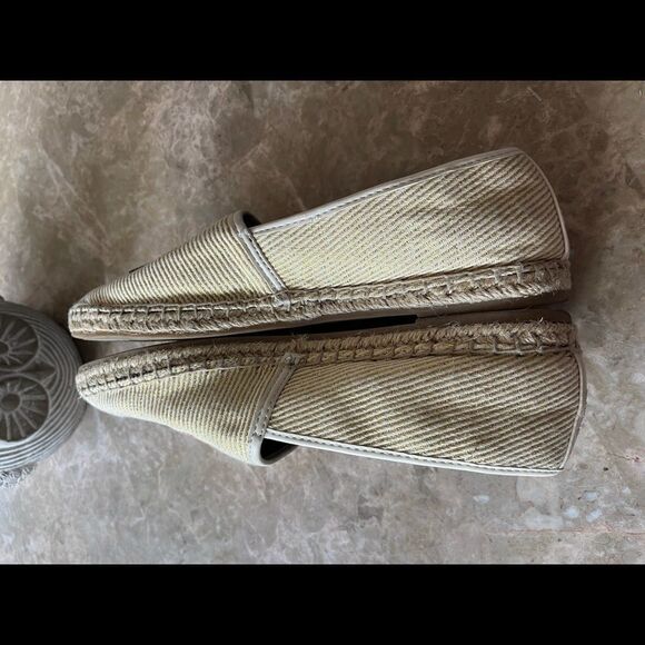 Sam Edelman CIRCUS Espadrille Extra Fries Tan Slip On Loafer Size 8 - Picture 5 of 9